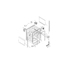 Bosch SHU8815UC/12 (FD 8105) tank assembly diagram