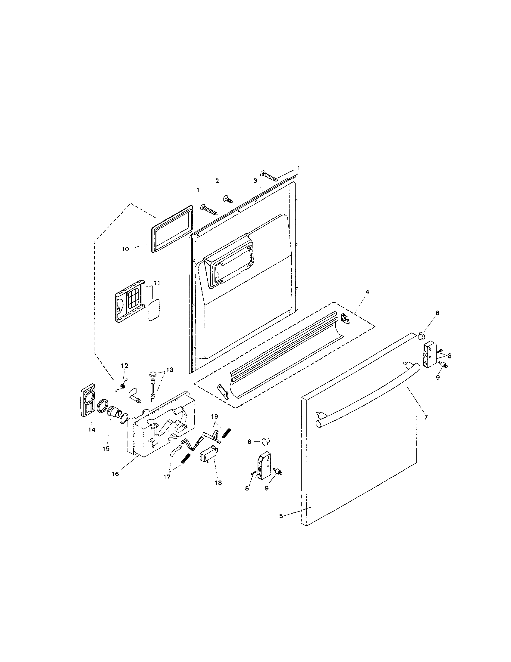 Door assembly