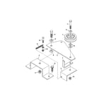 Agri-Fab 45-0305 interlock & mounting brackets diagram