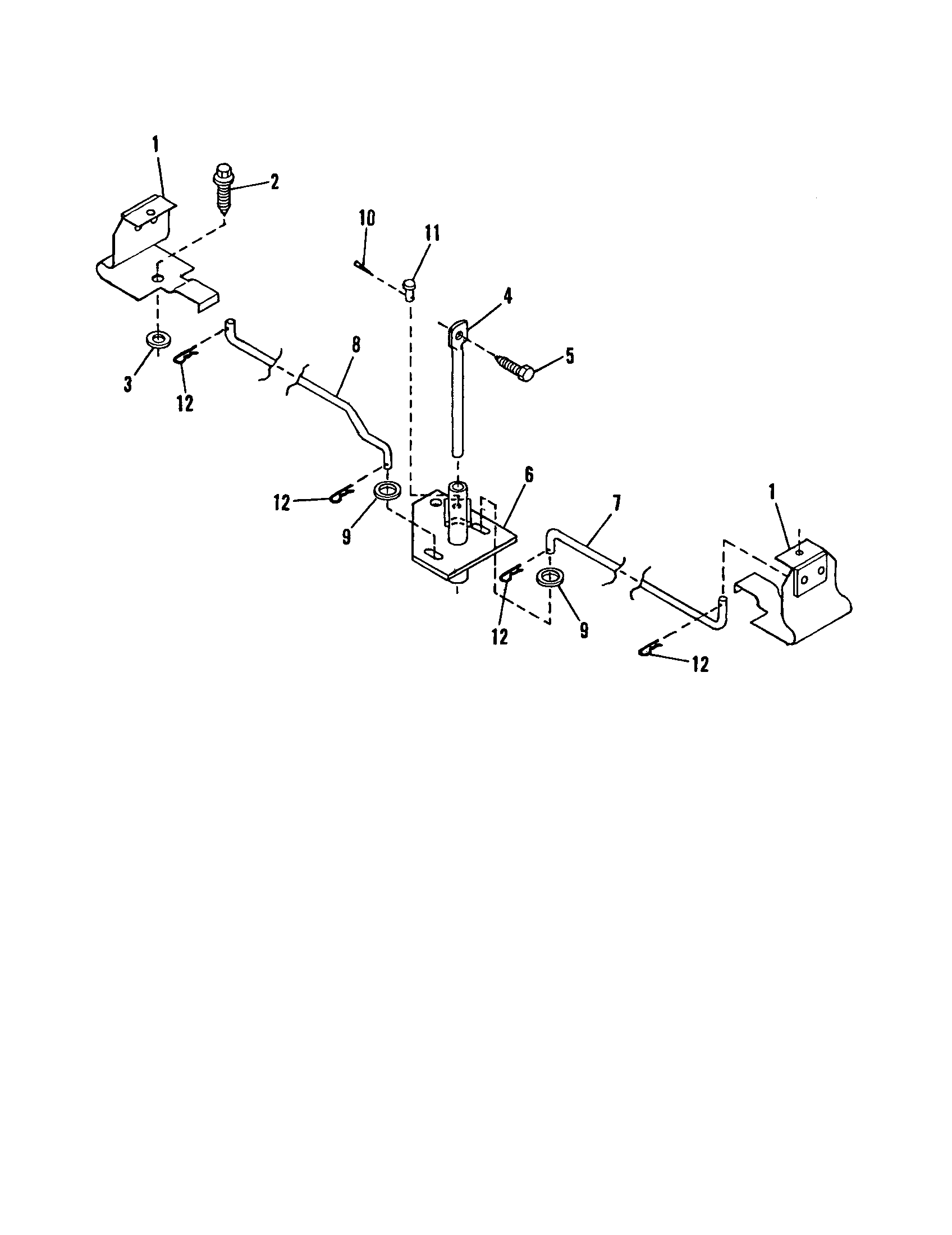 Bellcrank & brake assemblies