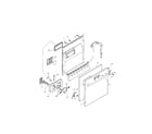 Bosch SHU9905UC/06 (FD 7905-7912) door assembly diagram