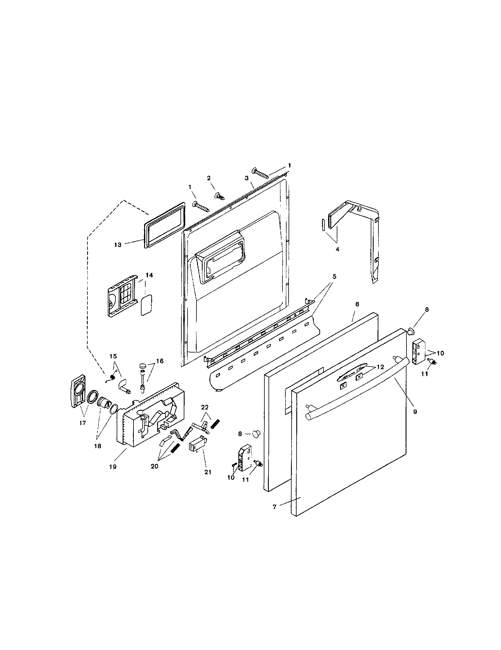 Door assembly