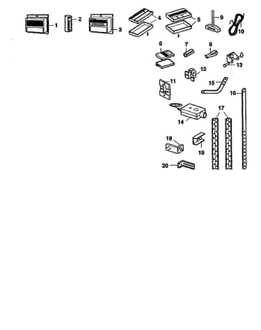 Installation parts