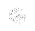 Bosch SHU9906UC/06 (FD 7905-8002) door assembly diagram