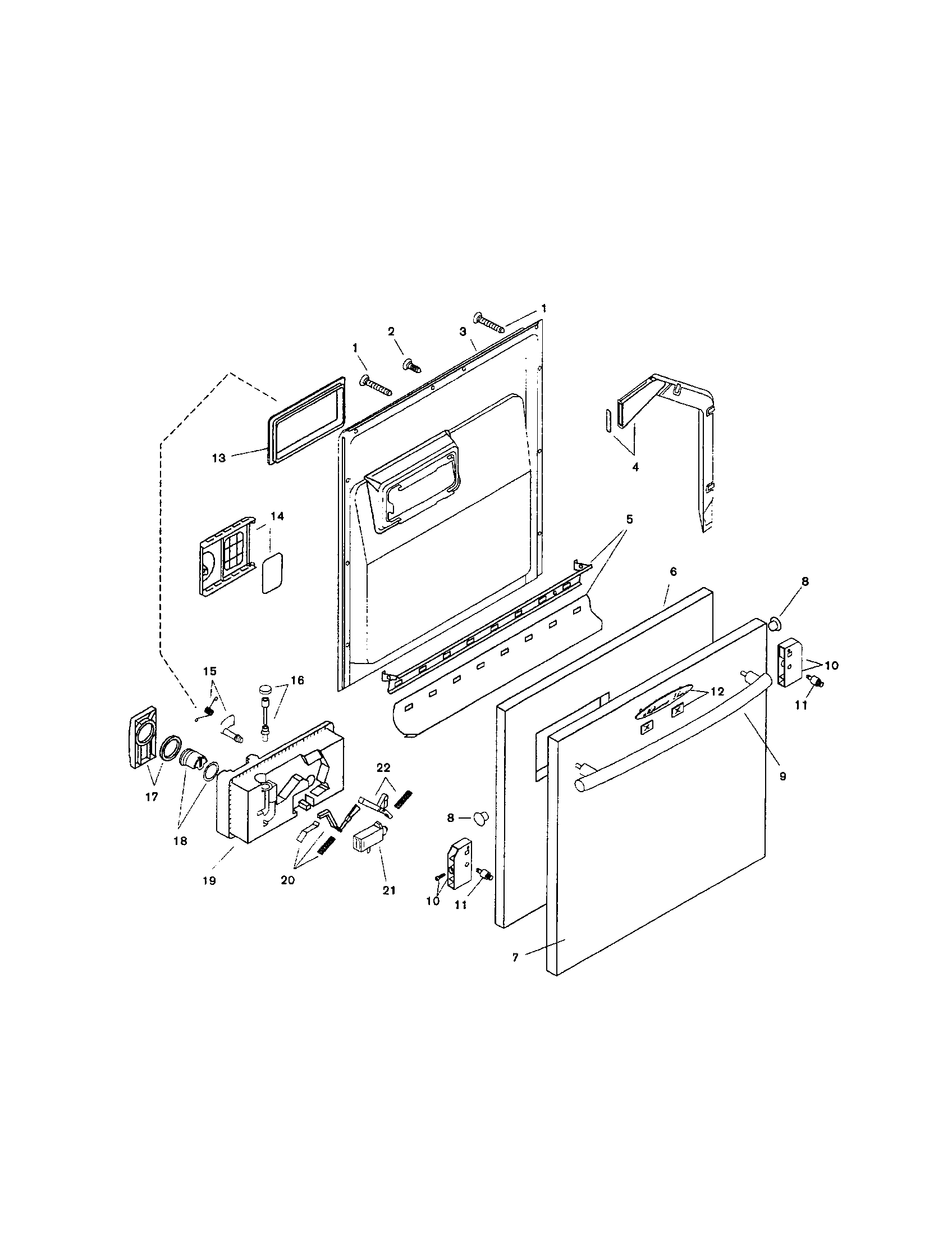 Door assembly