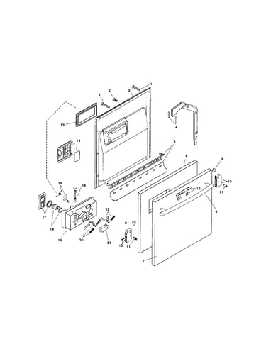 Door assembly