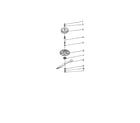 Agri-Fab 45-0306 pulley/mower blade diagram