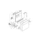 Bosch SHU9912UC/06 door assembly diagram