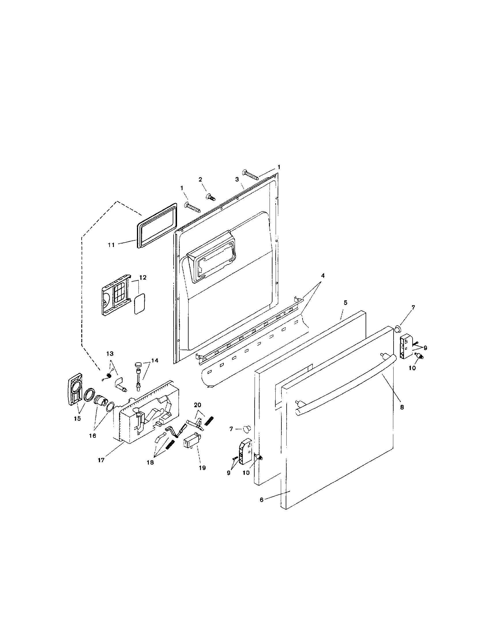 Door assembly