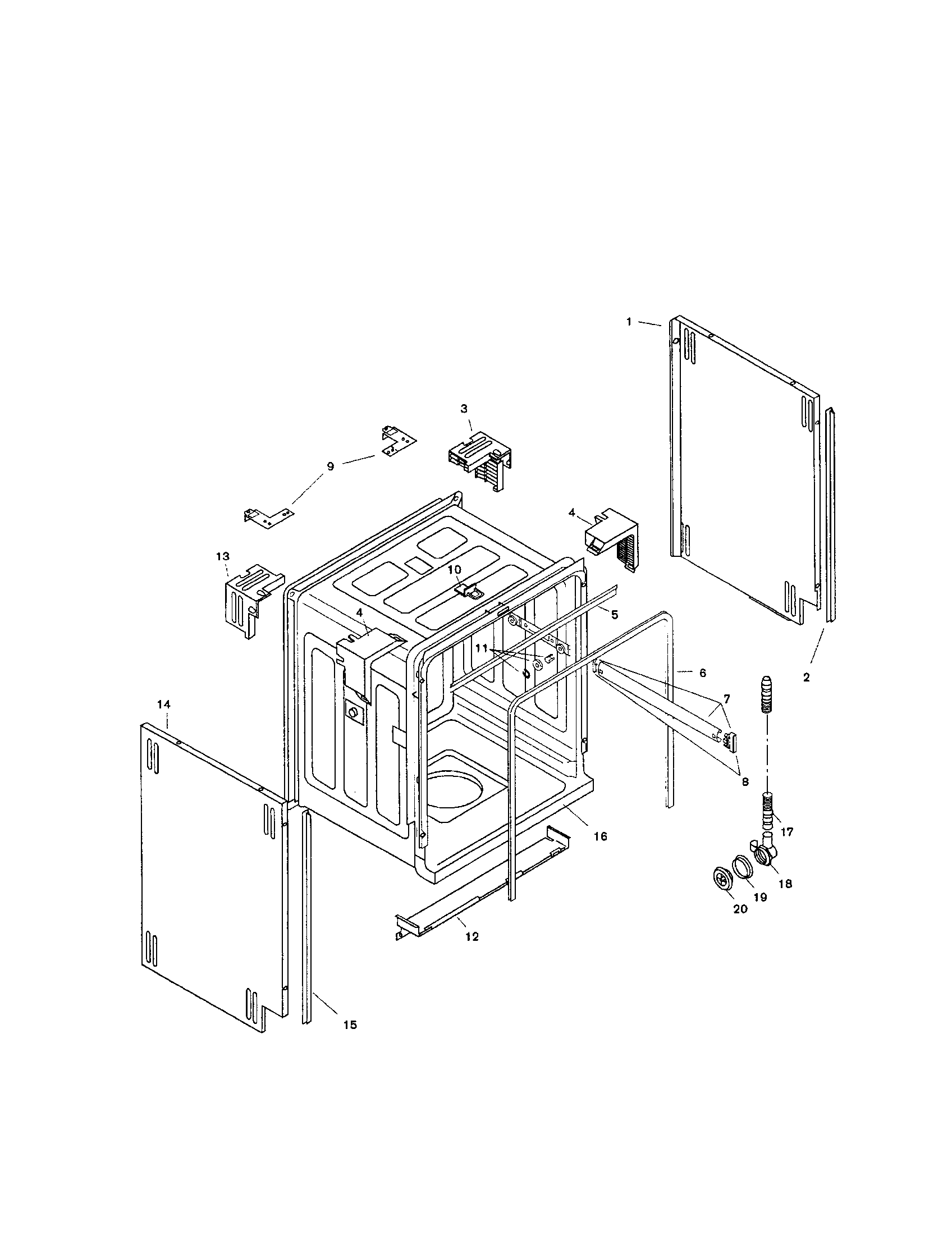 Tank assembly