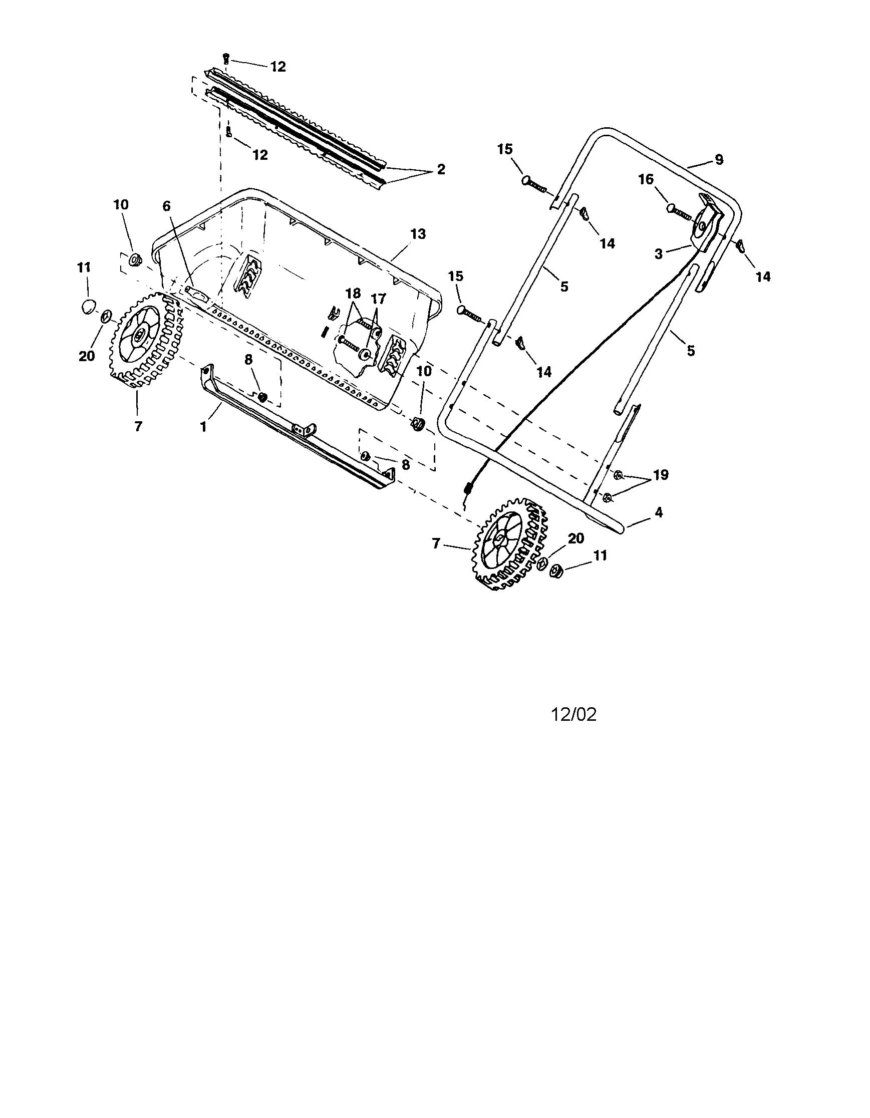 Drop spreader