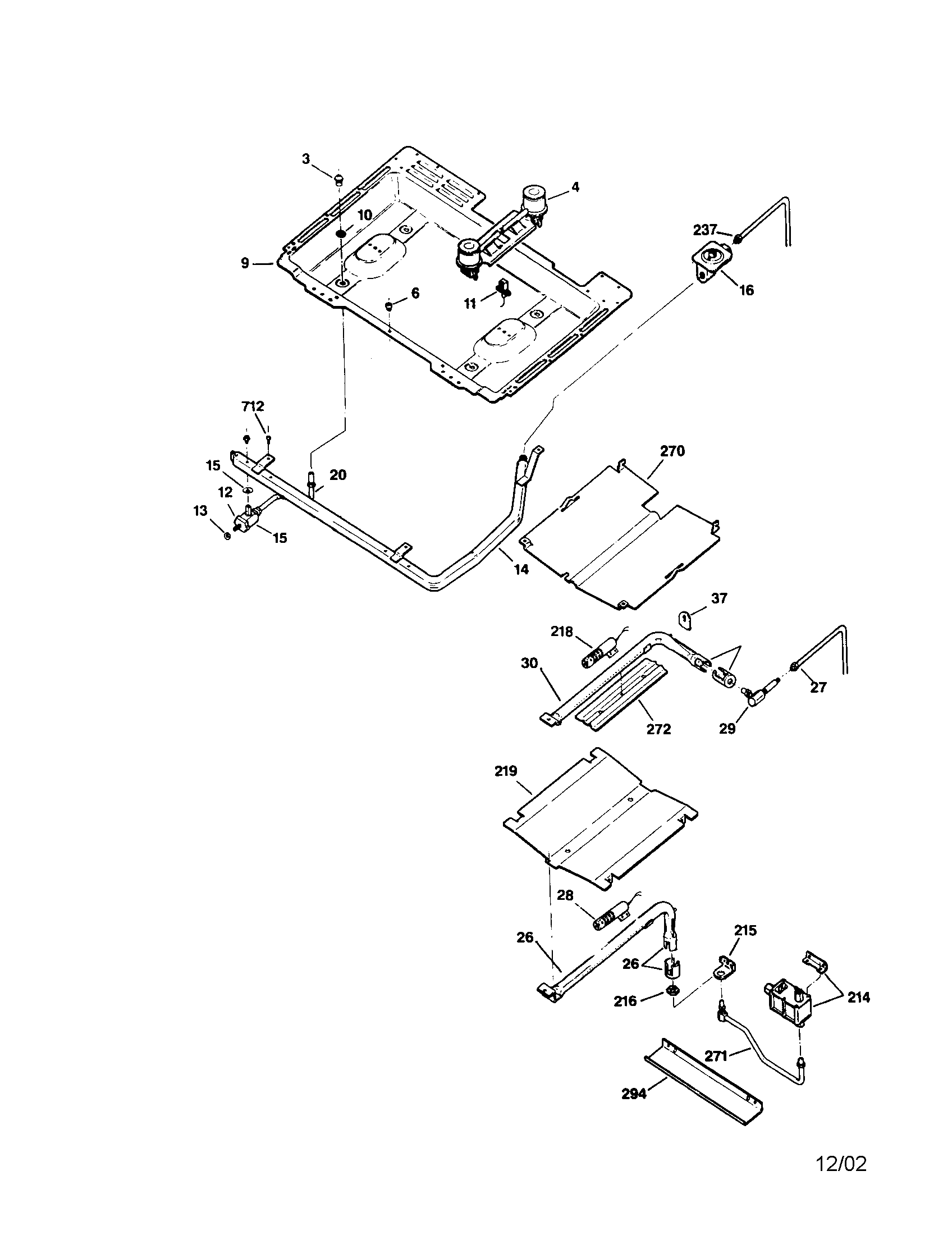 VALVE CONTROL/BOX BURNER