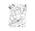 Kenmore 11088762793 dryer bulkhead diagram