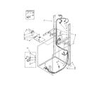 Kenmore 11088762793 dryer support/washer harness diagram
