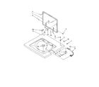 Kenmore 11088762793 washer top and lid diagram