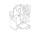 Kenmore 11088762793 washer cabinet diagram