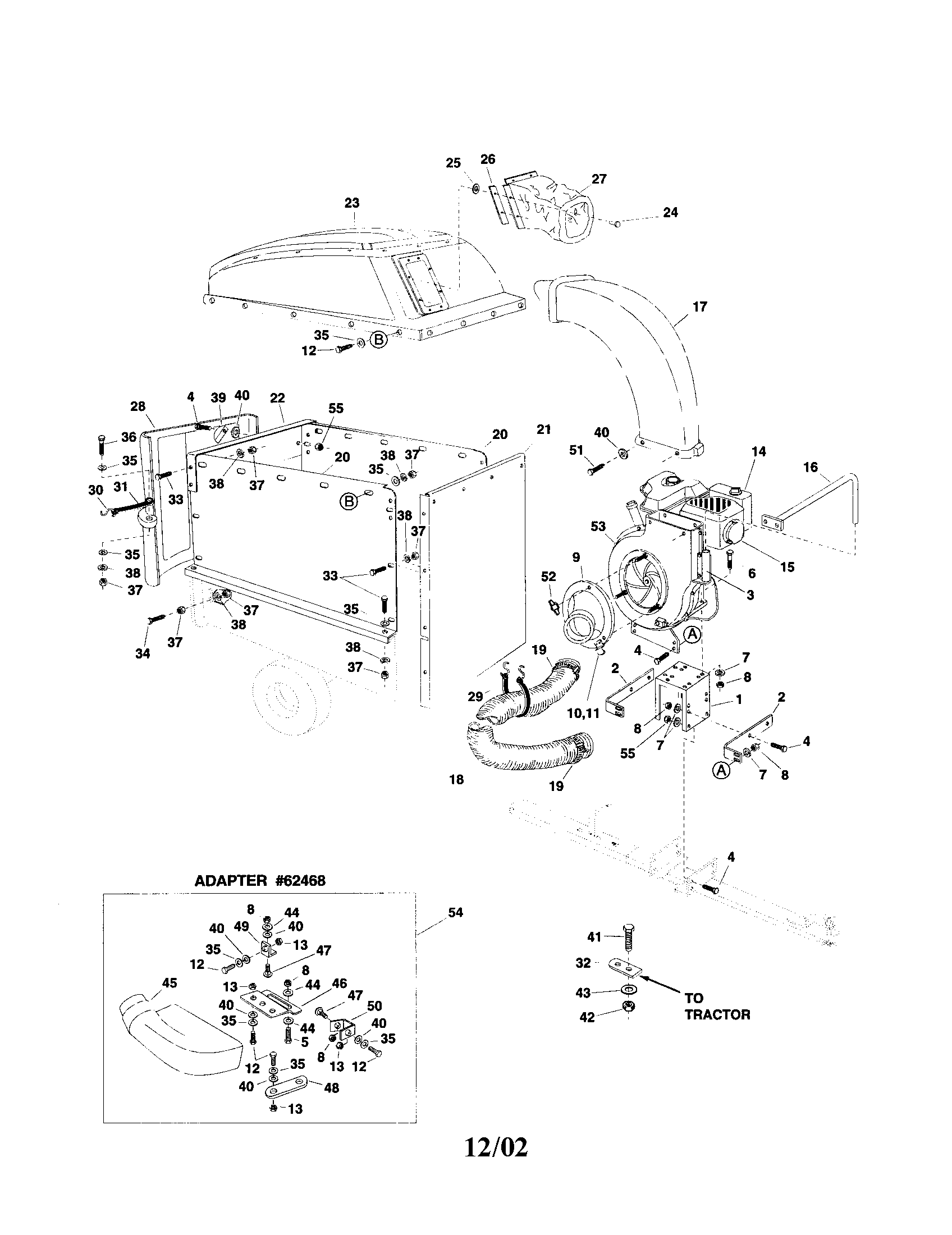 ENGINE BASE/HOSE/PANELS