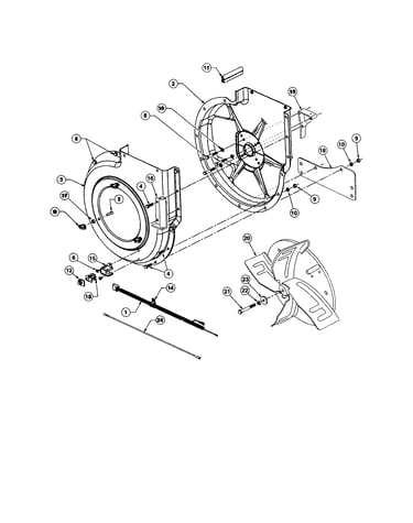 Impeller housing assembly