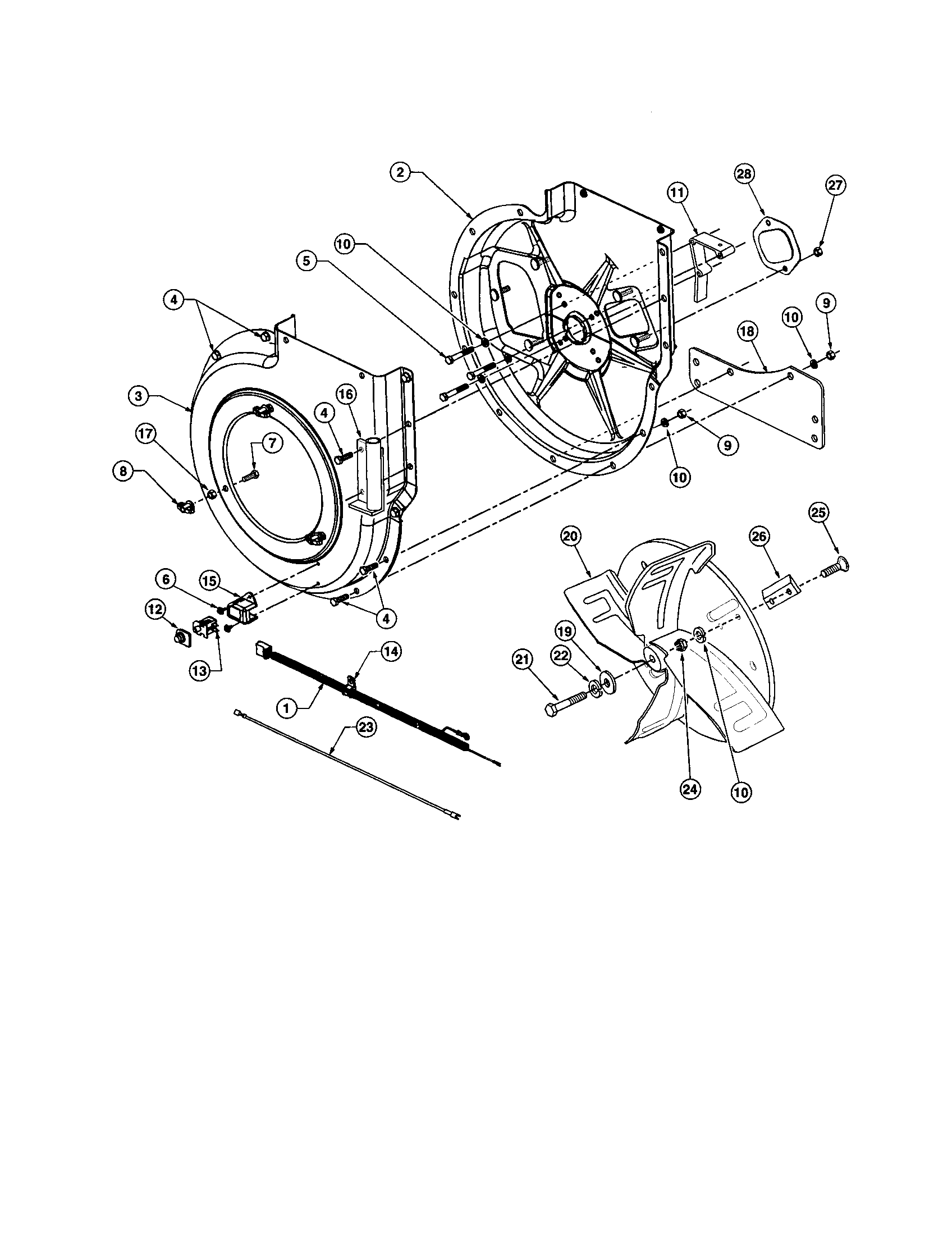 Impeller housing assembly