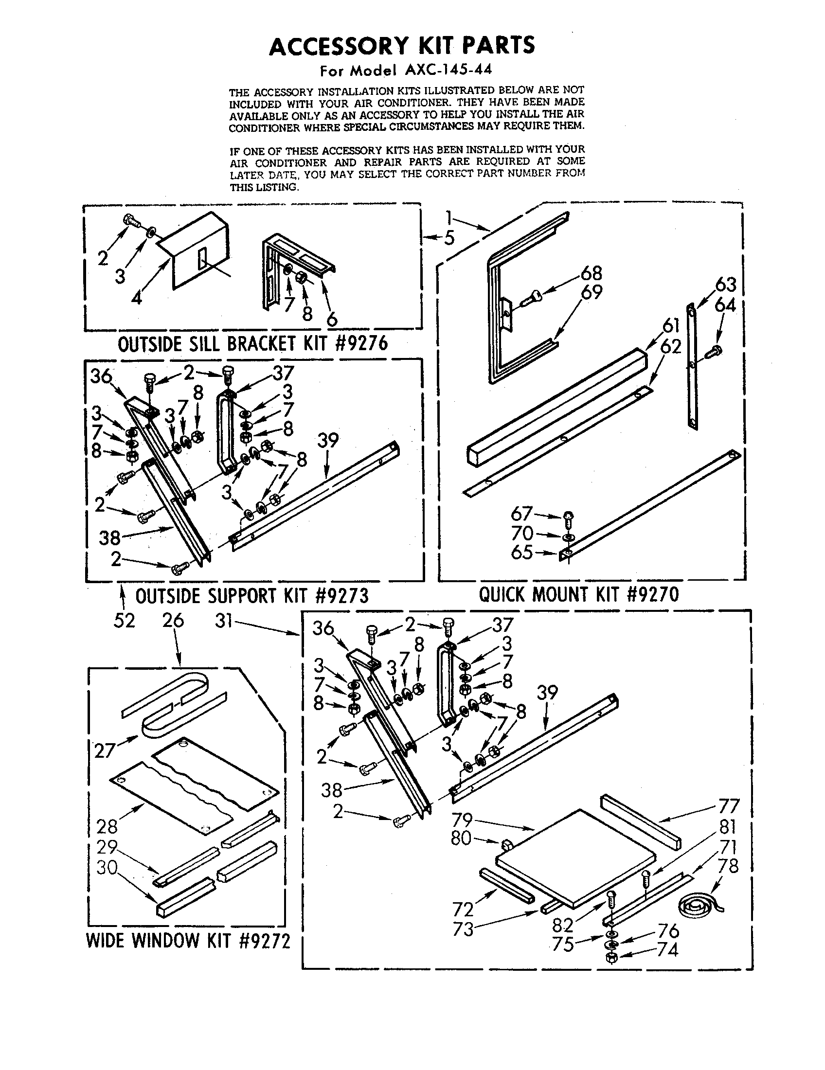 Accessory kit
