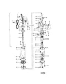 Handle/motor cover/fan
