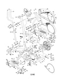 Cycle frame/console/pedals