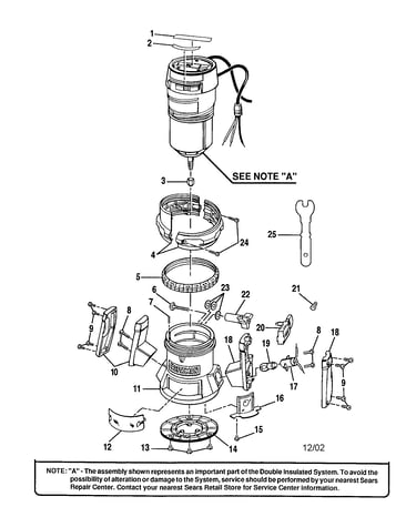 Handle/base