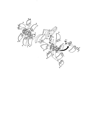 Tine assembly