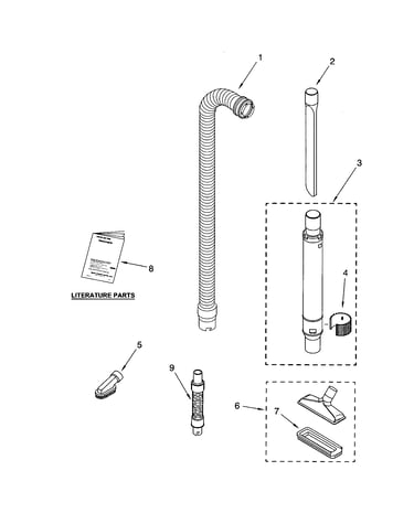 Hose and attachment