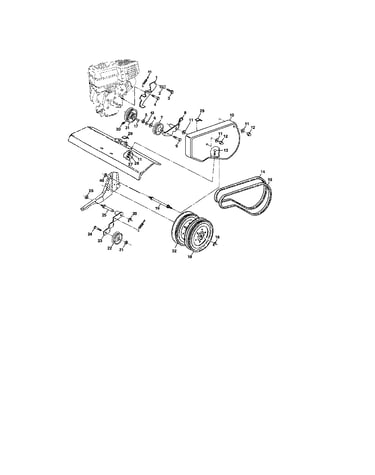 Belt guard and pulley assembly