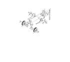 Craftsman 917292493 wheel and depth stake assembly diagram