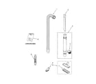 Kenmore 11632728200 hose and attachment diagram