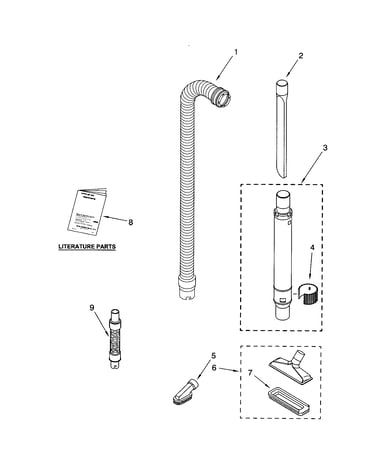 Hose and attachment