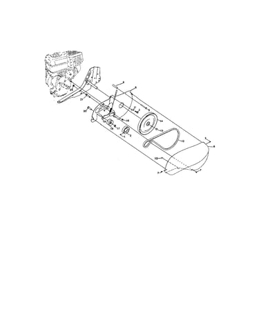 Belt guard and pulley assembly