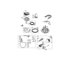 Craftsman 917272460 short block/flywheel/starter-rewind diagram