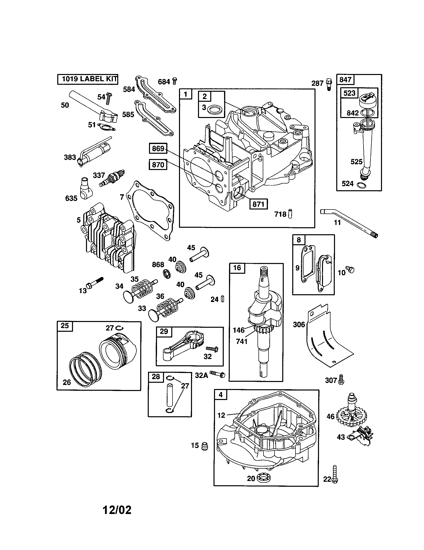 CYLINDER/CRANKSHAFT