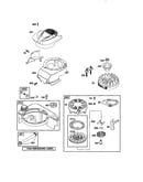Starter-rewind/housing-blower