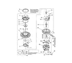 Kenmore 66516782300 pump and motor diagram