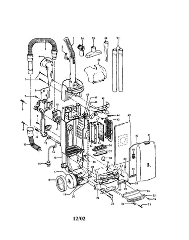 Handle/hose/housing