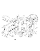 Motor/hood/console/walking belt
