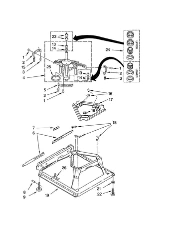 Machine base