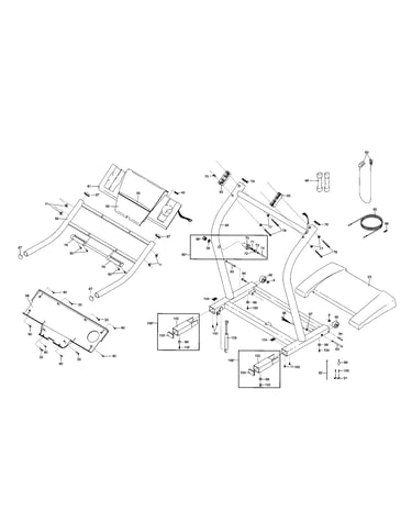 Console base/handrails