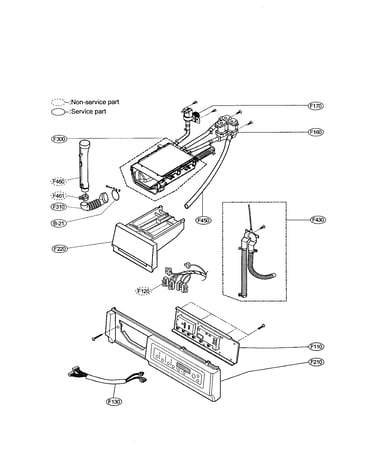 Control panel/dispenser