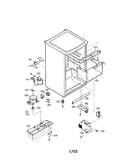 Evaporator/comp. base/drier