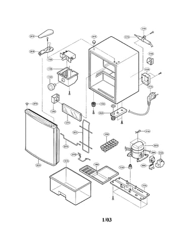 Compact refrigerator