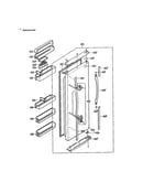 Refrigerator door