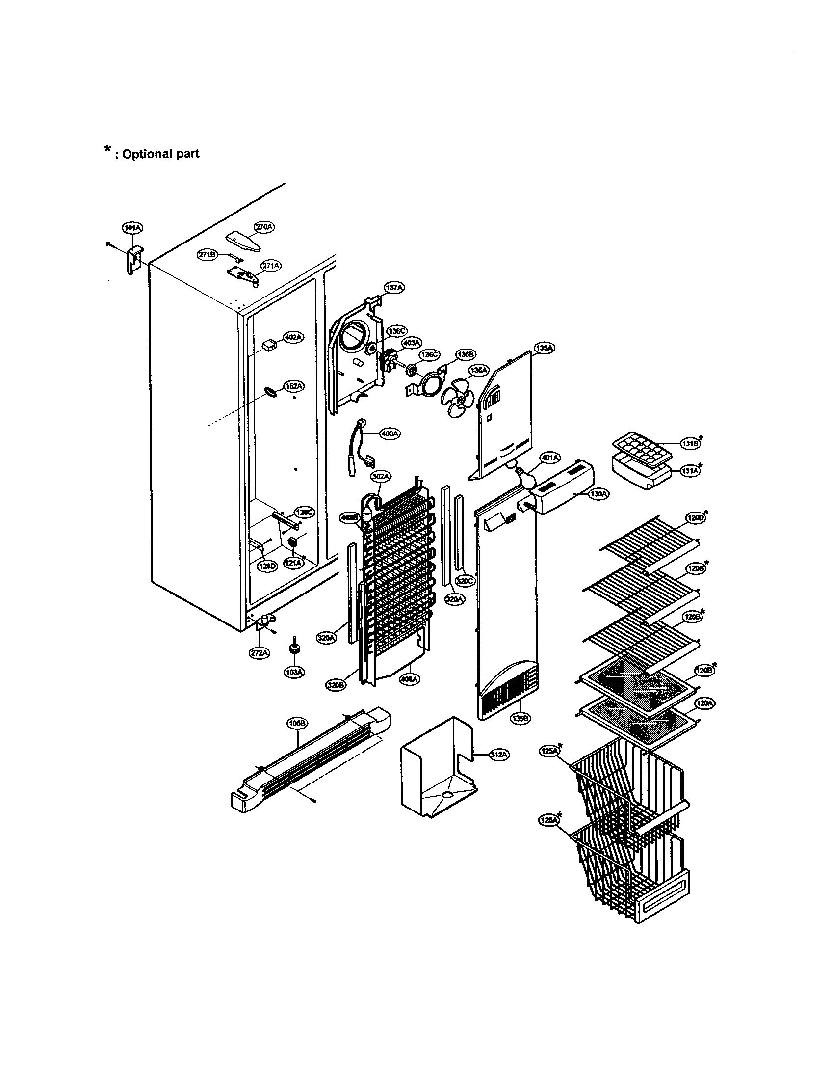 Freezer compartment
