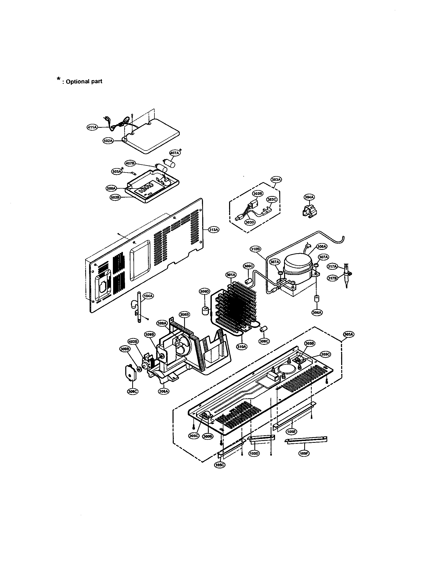 Machine compartment
