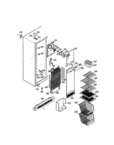 Freezer shelves