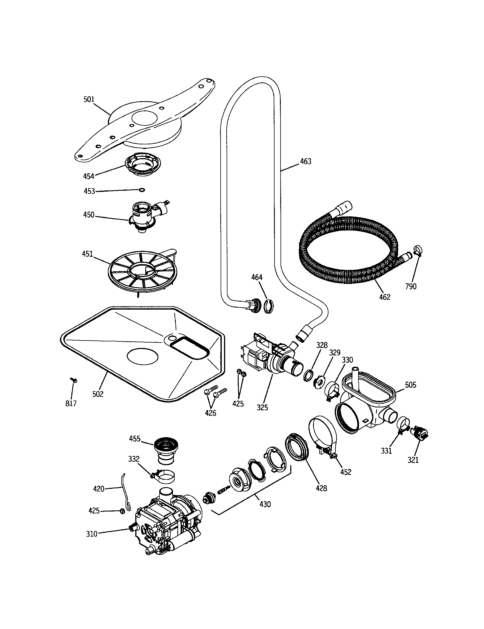 Motor-pump mechanism